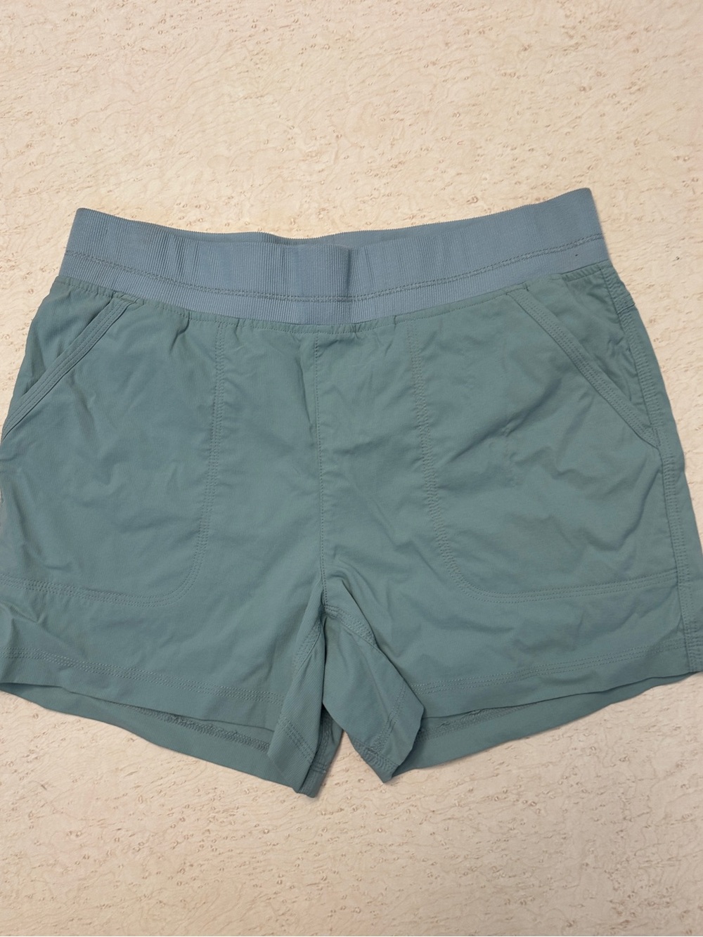 Title Nine light Teal Athletic Shorts